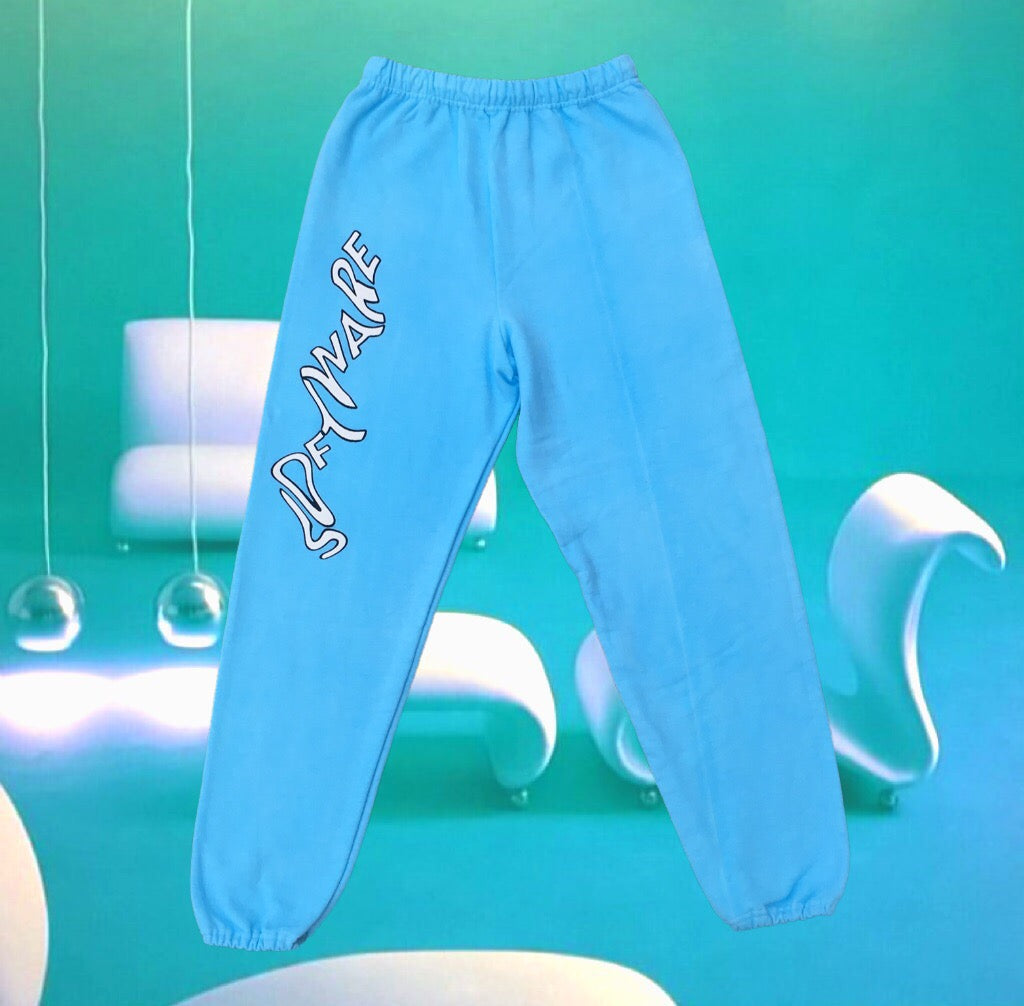 software sweatpants (blue)