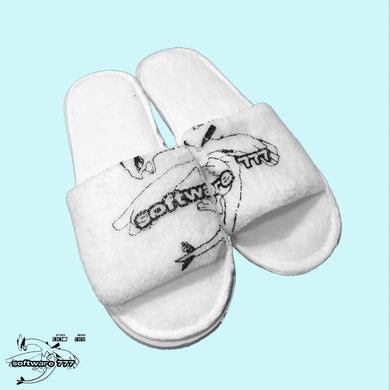software777 slippers WHITE