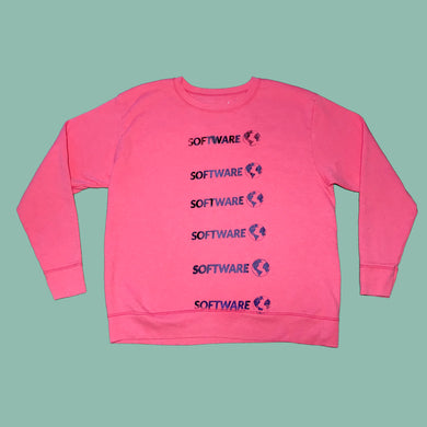software pink sweater 1/1 medium