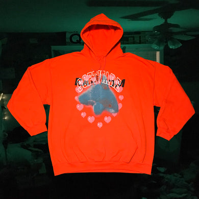 software dolphin orange hoodie 1/1